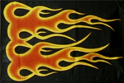 Flame Flag 3ft