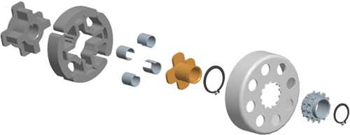 Hilliard Clutch Exploded View