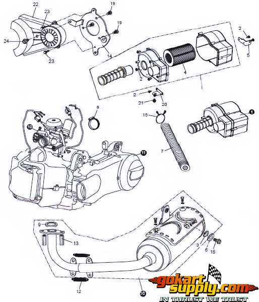 carbide 150cc go kart engine